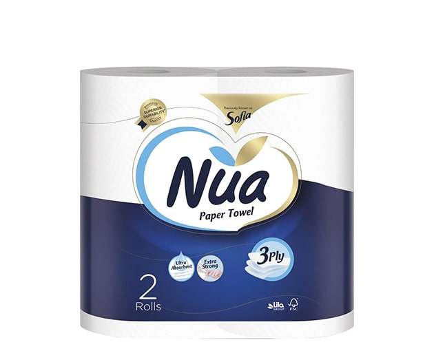 Nua kitchen towel 3 ply 2 pcs